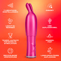 TEASE & VIBE – 2 in 1 Vibrator and Teaser Tip