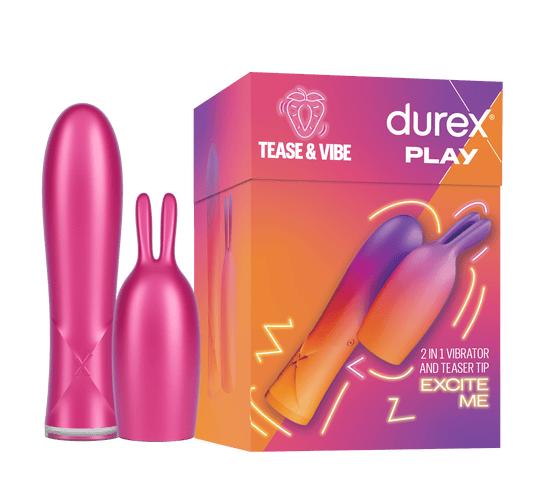 TEASE & VIBE – 2 in 1 Vibrator and Teaser Tip