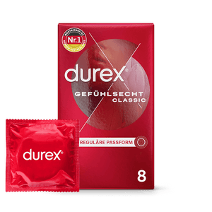 Durex Gefühlsecht Classic, 8 Kondome