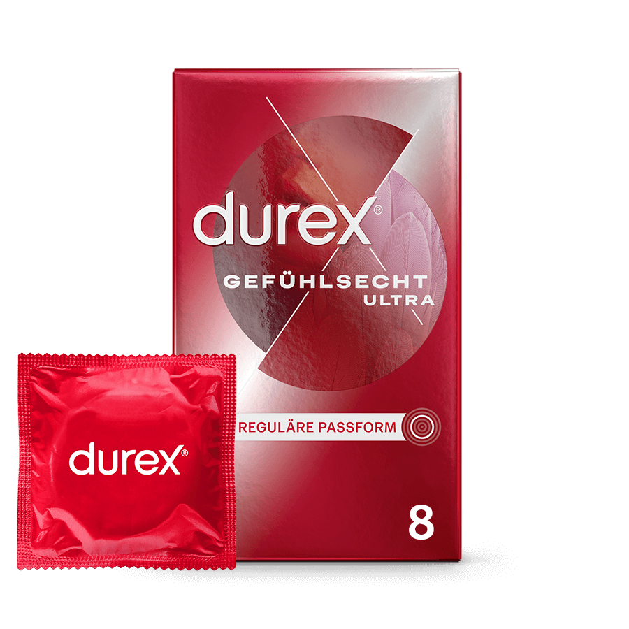 Durex Gefühlsecht Ultra, 8 Kondome