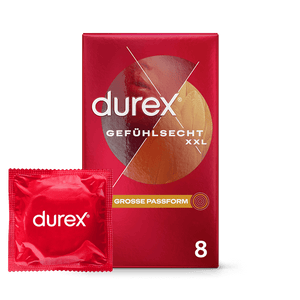 Durex Gefühlsecht XXL, 8 Kondome