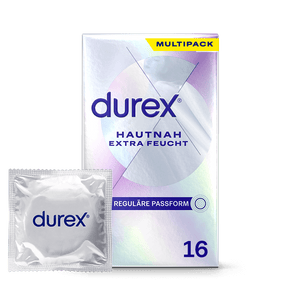 Durex Hautnah Extra Feucht, 16 Kondome
