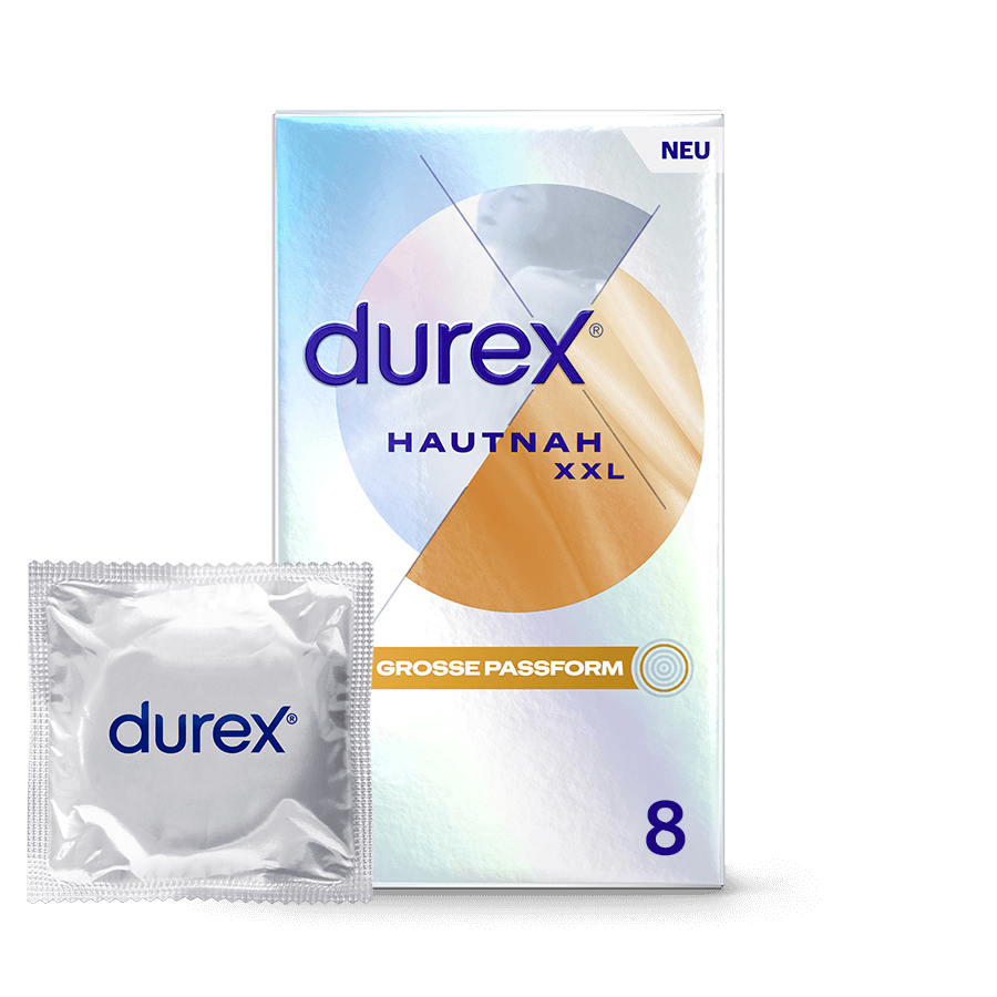Durex Hautnah XXL, 8 Kondome
