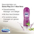 Durex 2in1 Massage & Gleitgelset mit Guarana und Aloe Vera