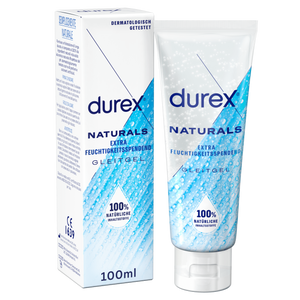 Durex Naturals Extra Feuchtigkeitsspendend Gleitgel, 100ml