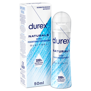 Durex Naturals Extra Feuchtigkeitsspendend Gleitgel, 50ml