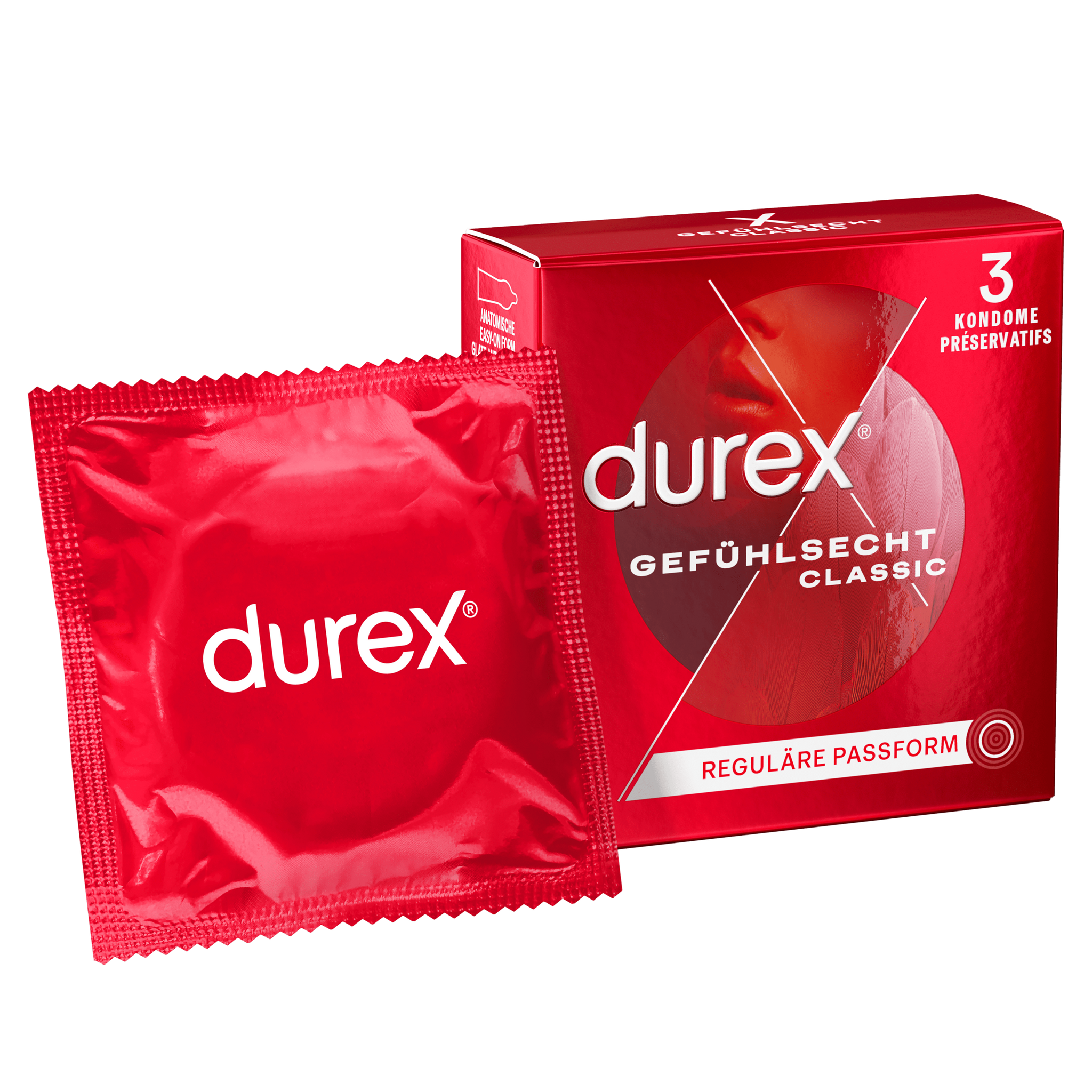 Durex DE - Gefuhlsecht 3 Kondome