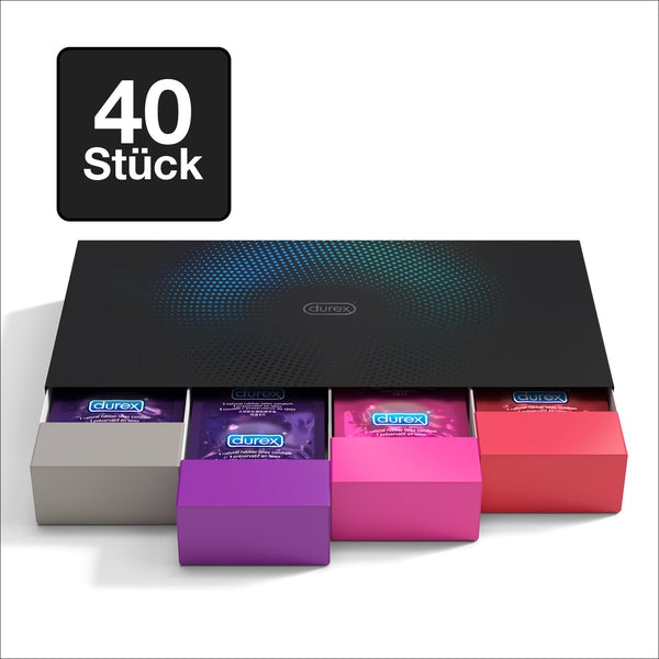 Durex DE Fun Explosion 40 Kondome Aufbewahrungsbox