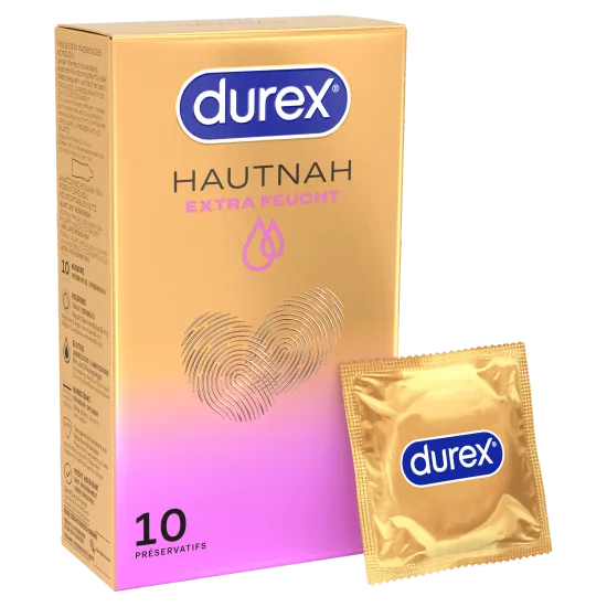 Durex Hautnah Extra Feucht 10 Stuck