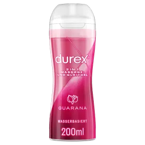 Durex 2 in 1 Massage - und Gleitgel Guarana