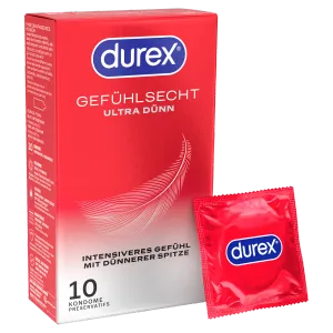 Durex Gefuehlsecht Ultra Dunn 10 Stuck