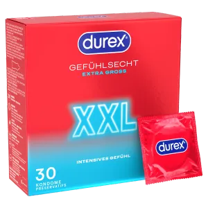 Durex Gefuehlsecht XXL 30 Stuck