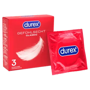 Durex Gefuehlsecht Classic 3 Stuck
